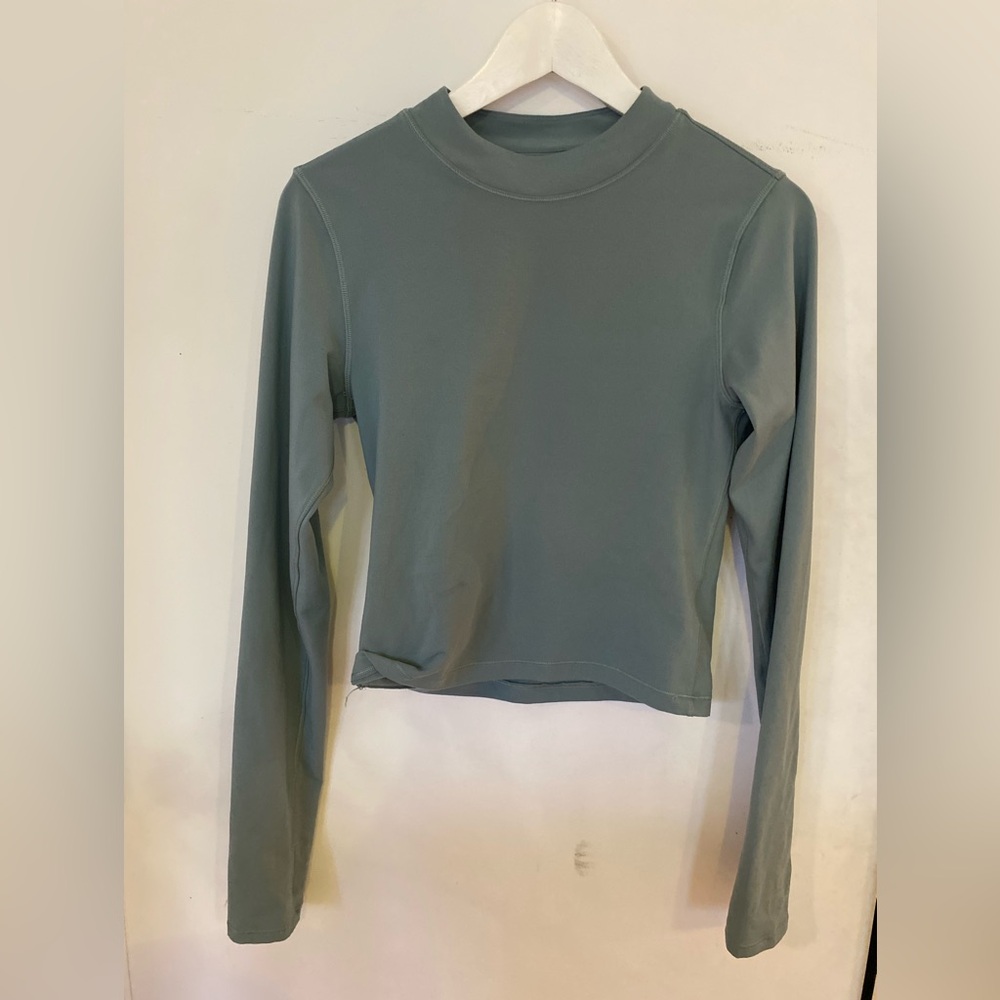 Athleta Long Sleeve Top - Gray blue